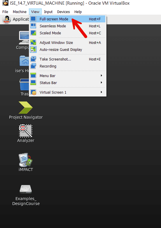 virtualbox fullscreen