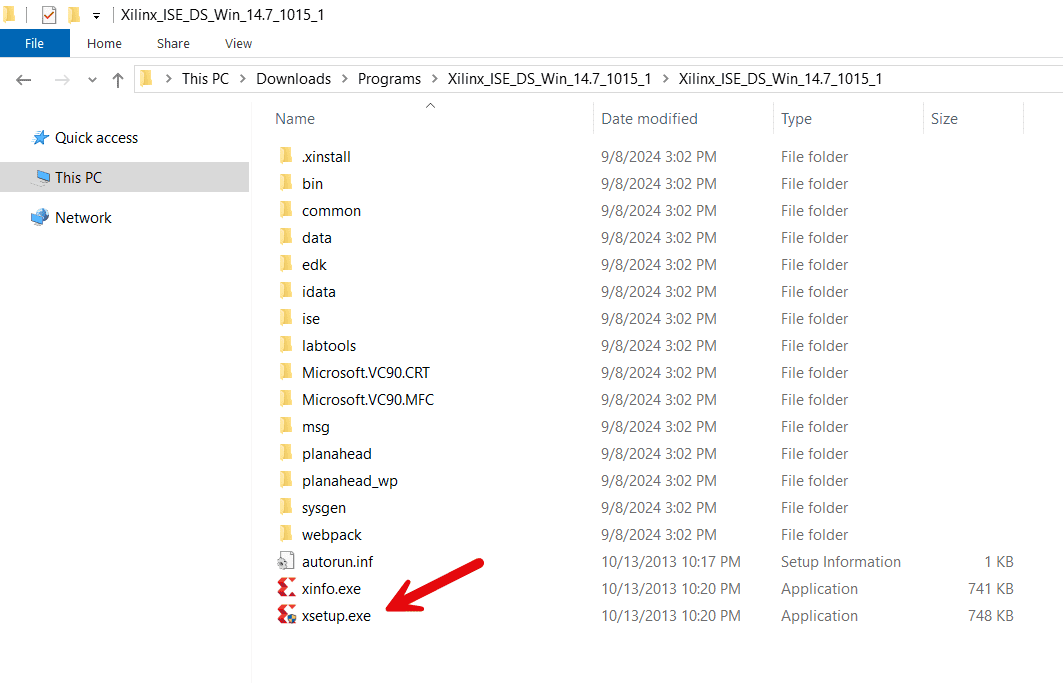 ise setup file ise setup file