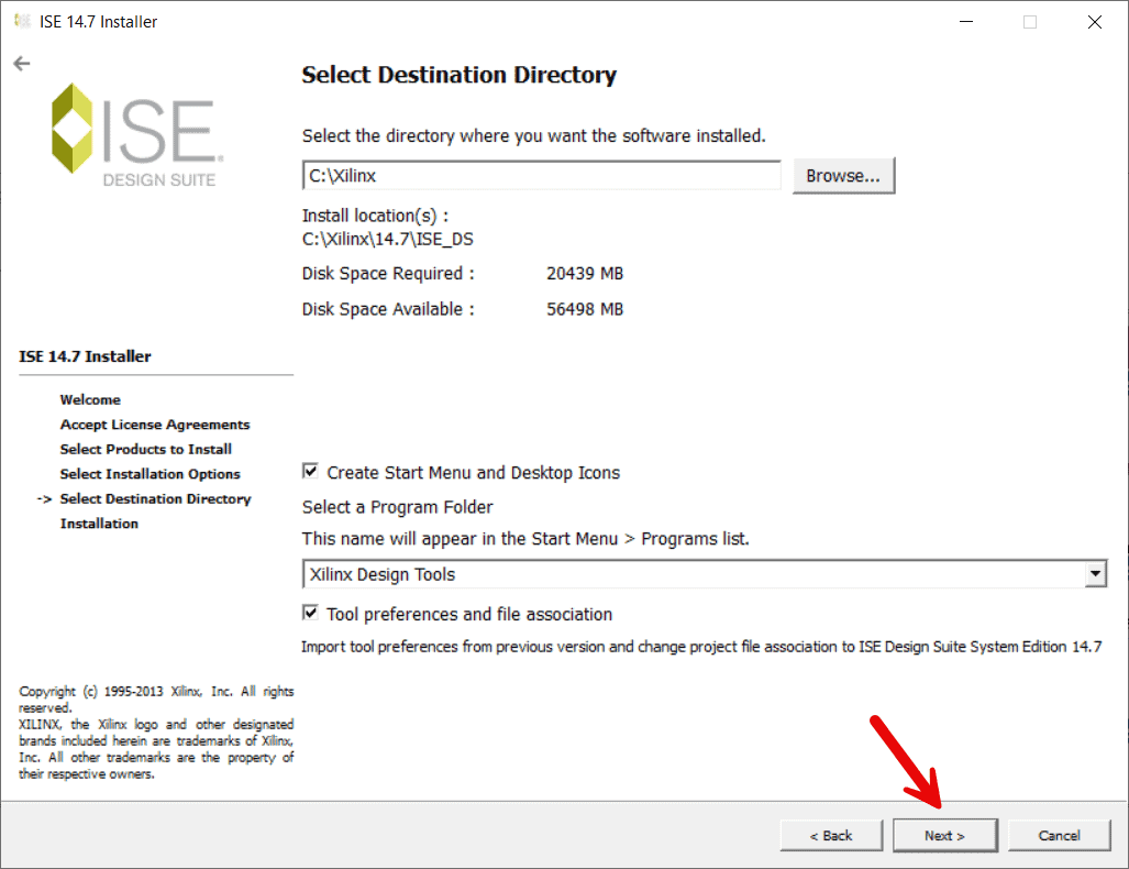 ise settings ise settings