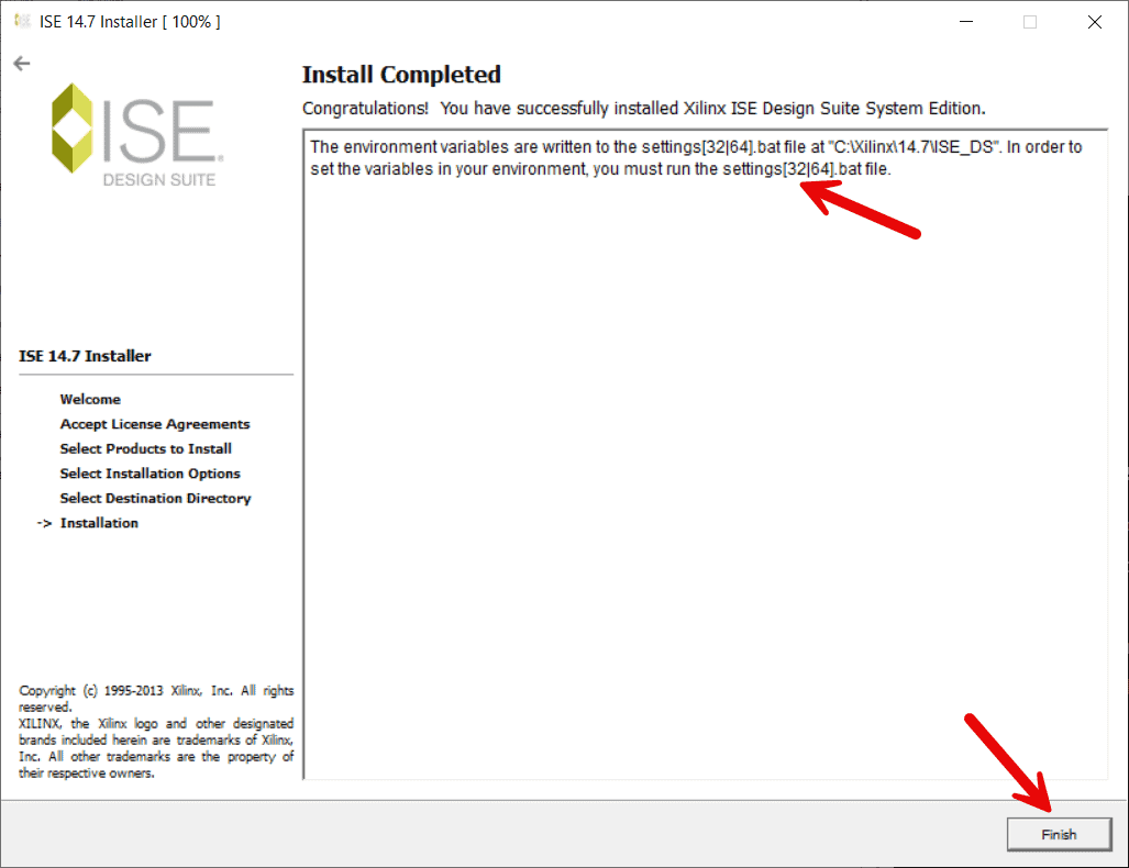 ise installation complete ise installation complete