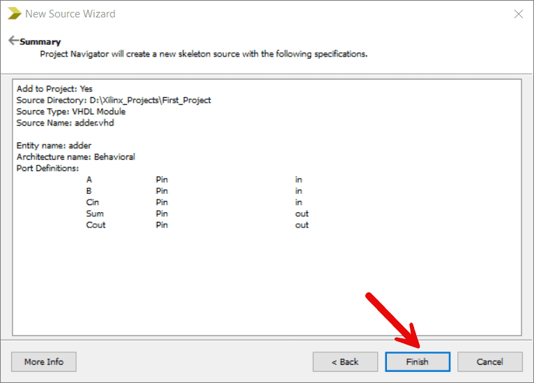 ise new source wizard summary ise new source wizard summary